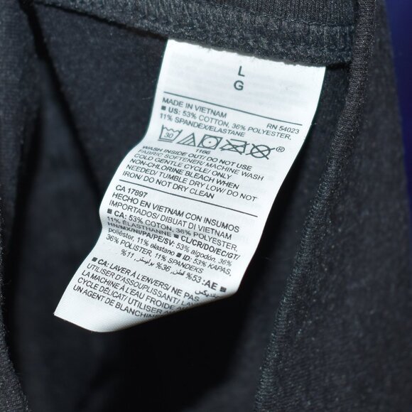 Old Navy Gray with Gold Celestial Active Ankle High Rise Balance Legging L - Picture 3 of 6